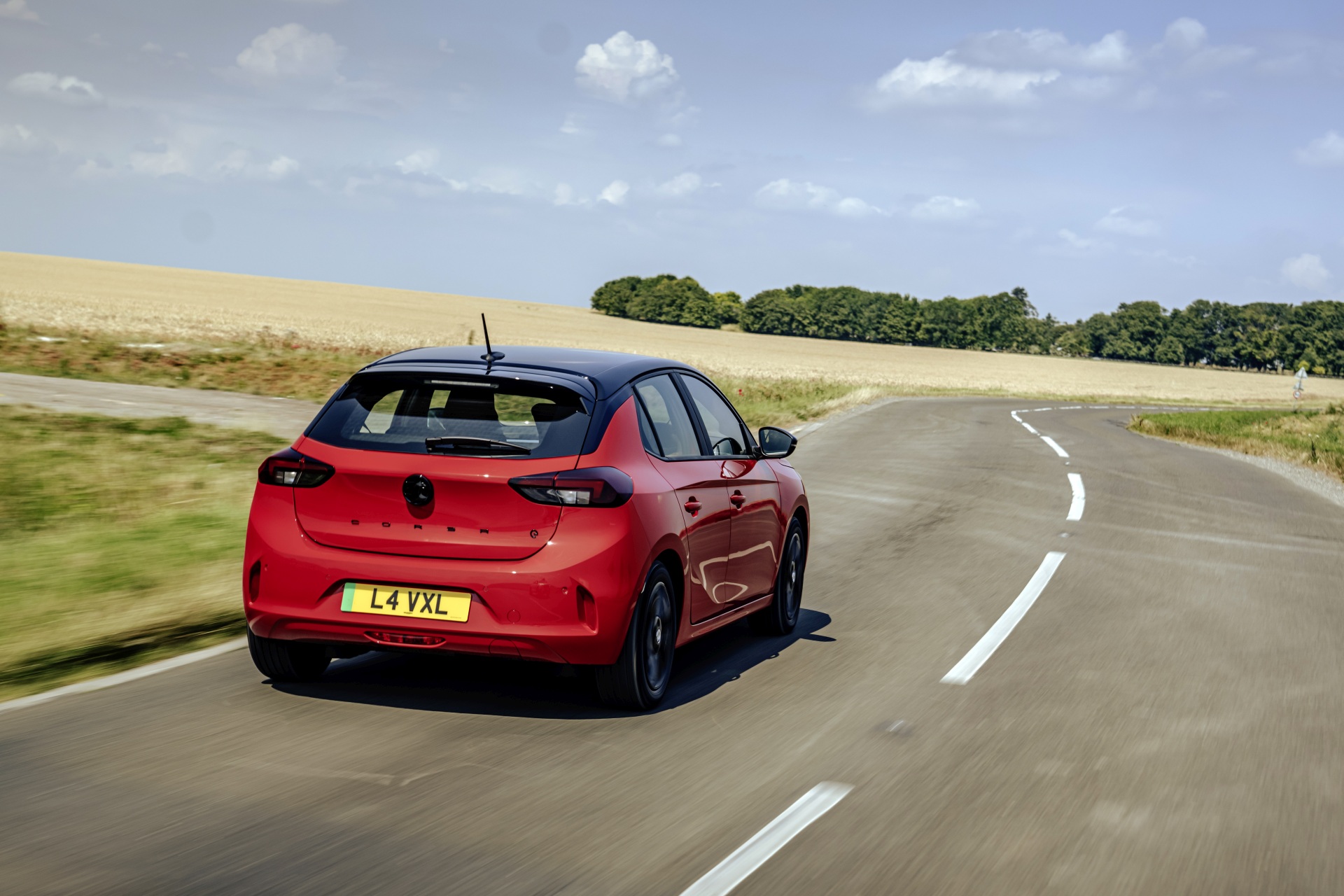 Vauxhall Corsa Electric driving